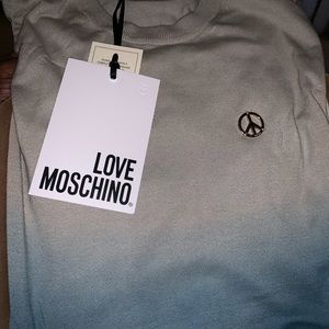 Ombré colored Moschino - merino wool sweater